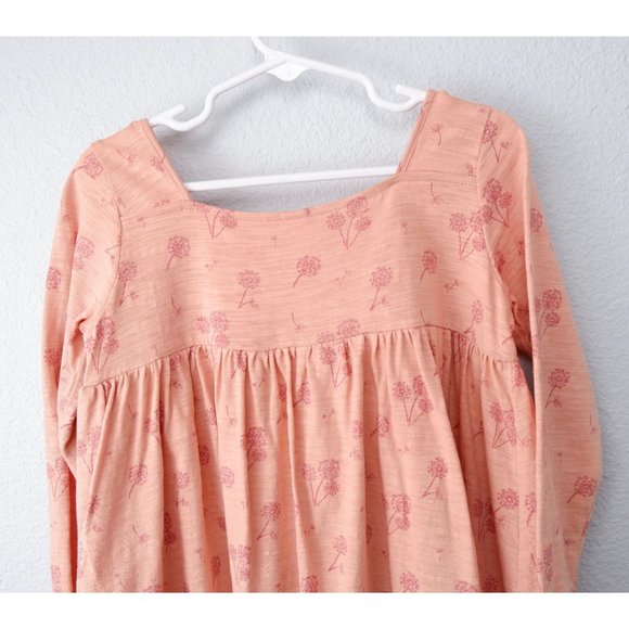 Vignette Rylie Long Sleeve Rose Dandelion Girls Dress, 7y - Picture 9 of 15